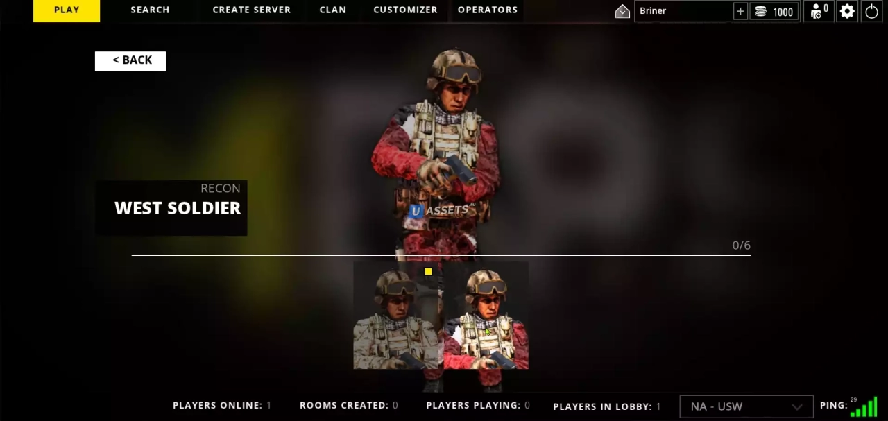 Screenshot #2 - MFPS Player Selector