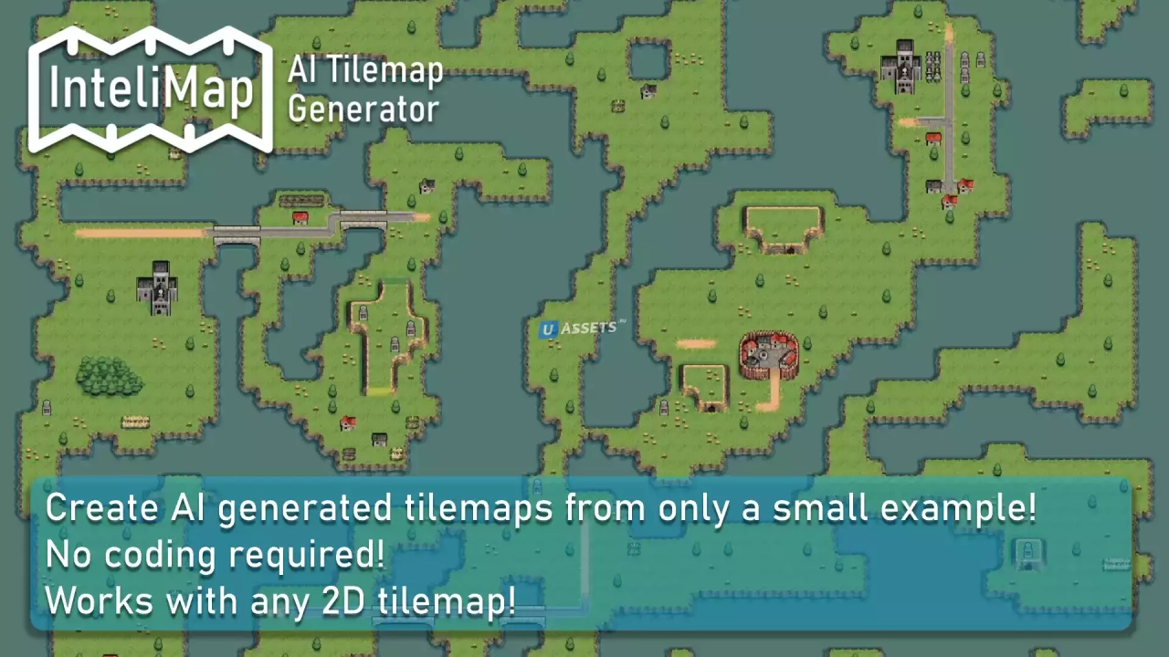 Screenshot #1 - InteliMap AI Tilemap Generator