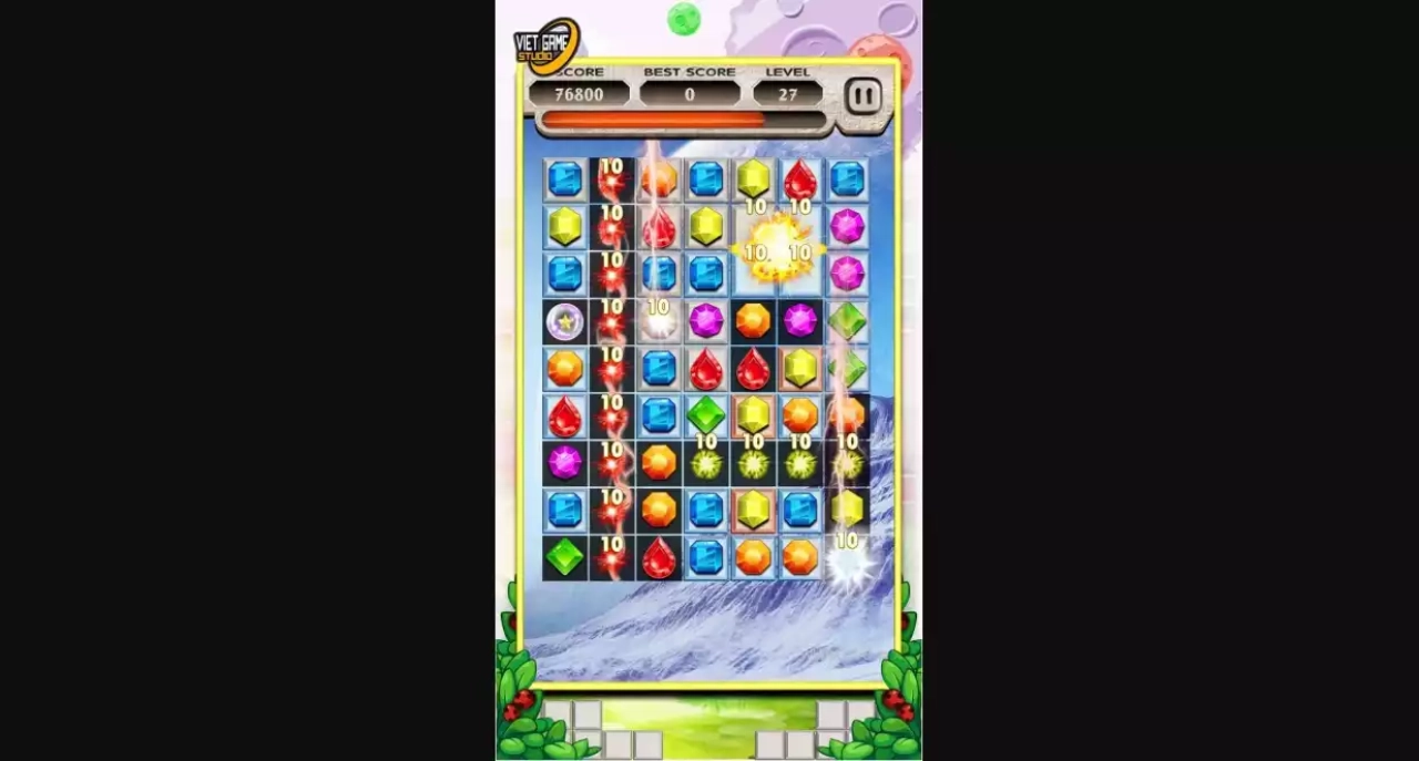 Screenshot #3 - Jewels Match 3 298 Levels