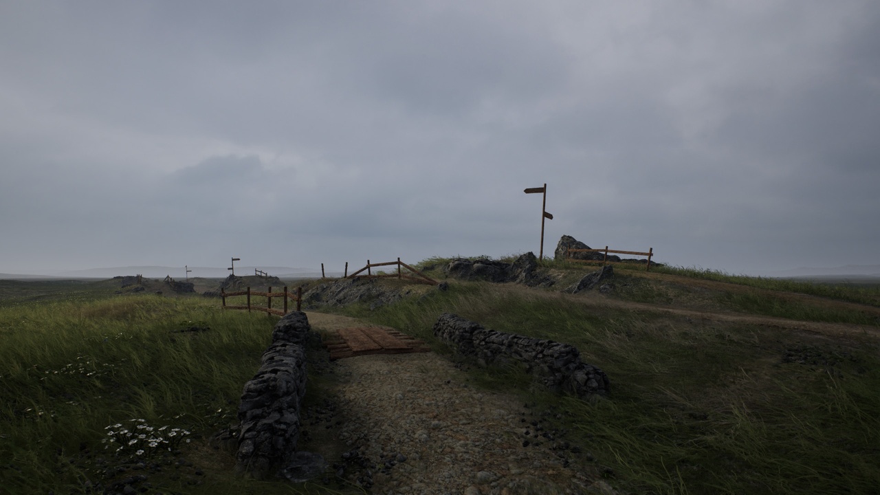 Screenshot #6 - Brushify – Natural Roads Pack for (Unreal Engine 5.5)