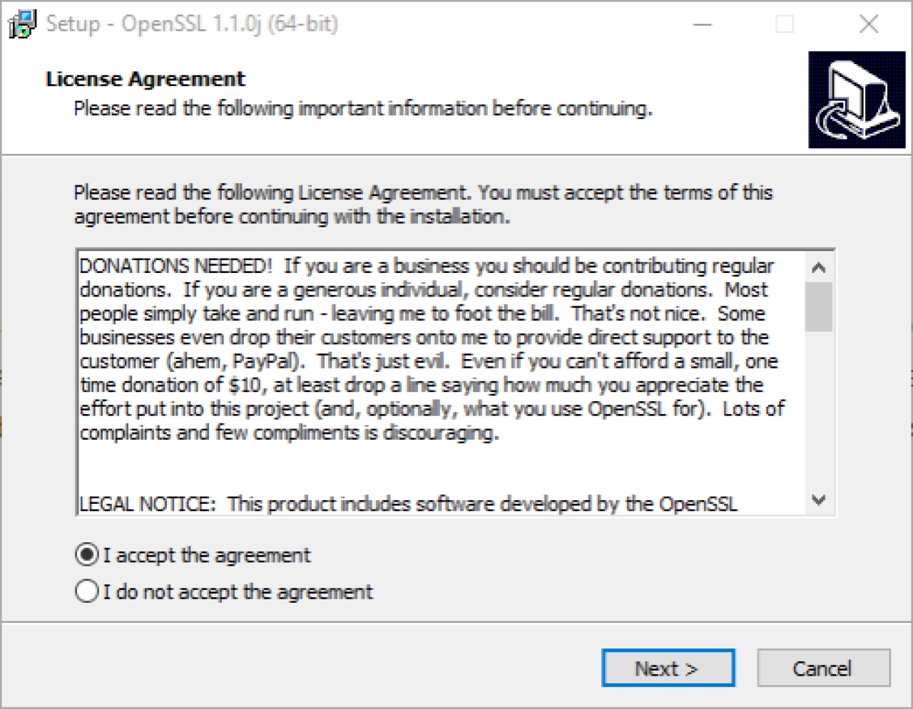 Screenshot #3 - OpenSSL v3.3.2 последней версии