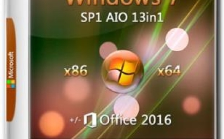 Windows 7 SP1 (x86/x64) 13in1 +/- Office 2016 by SmokieBlahBlah