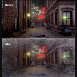 Screenshot #2 - Fast Frost Rain Steam ( Mobile , URP , VR , AR , LWRP )