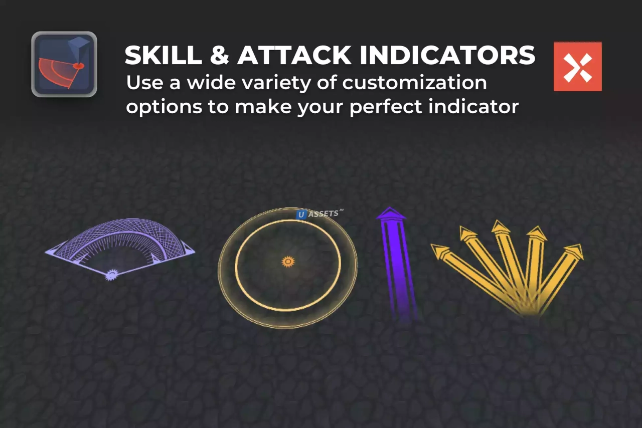 Screenshot #2 - Skill & Attack Indicators