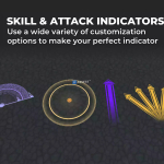 Screenshot #2 - Skill & Attack Indicators