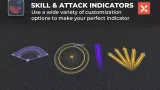 Screenshot #2 - Skill & Attack Indicators