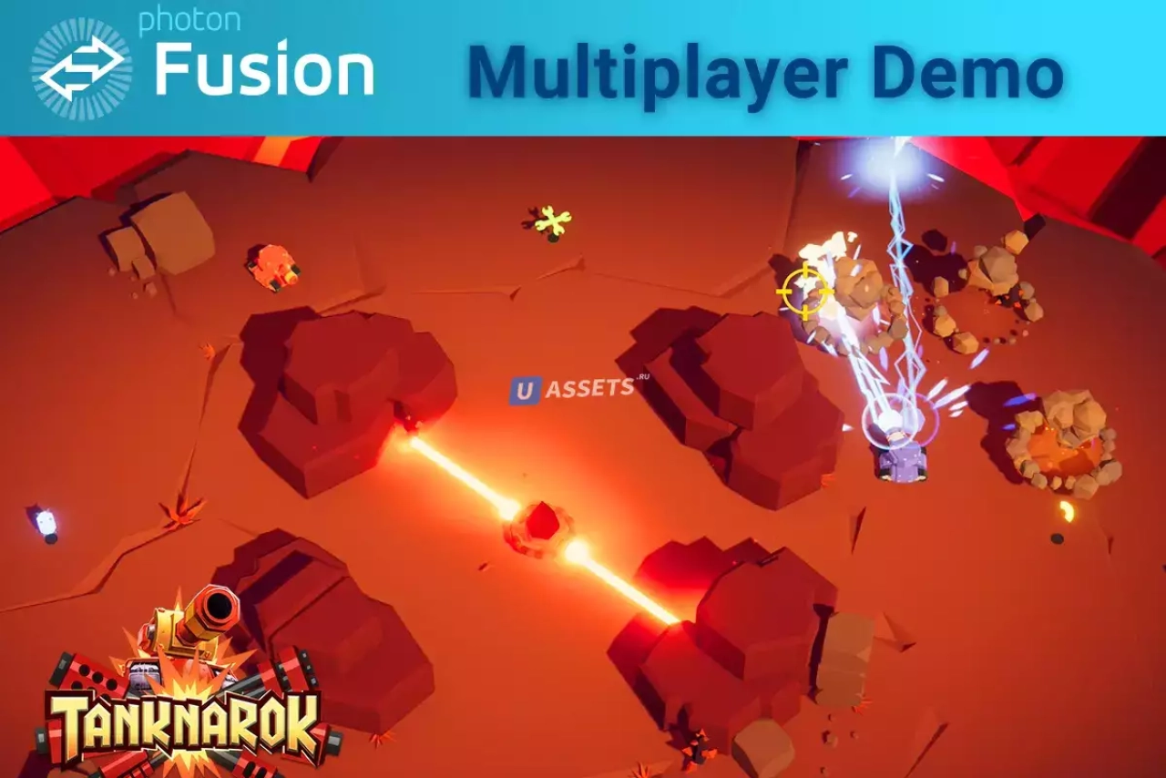 Screenshot #4 - Fusion Tanknarok Multiplayer
