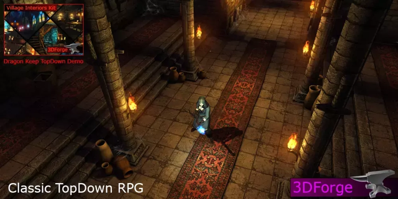 Screenshot #3 - Action RPG Top Down Camera Controller