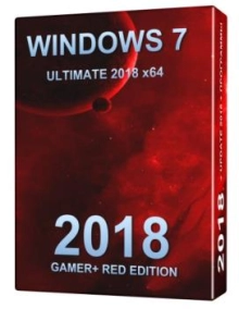 Windows 7 Ultimate 2018 RED GAME Edition