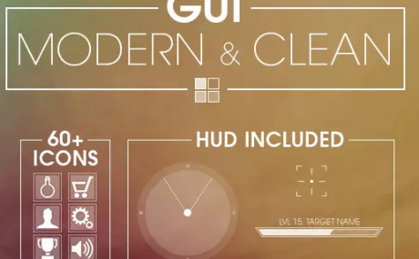 Modern & Clean GUI