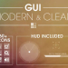 Modern & Clean GUI