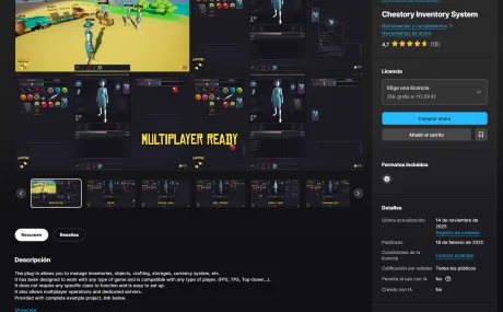 Chestory Inventory System v3.6.1 (Unreal Engine 5.7)