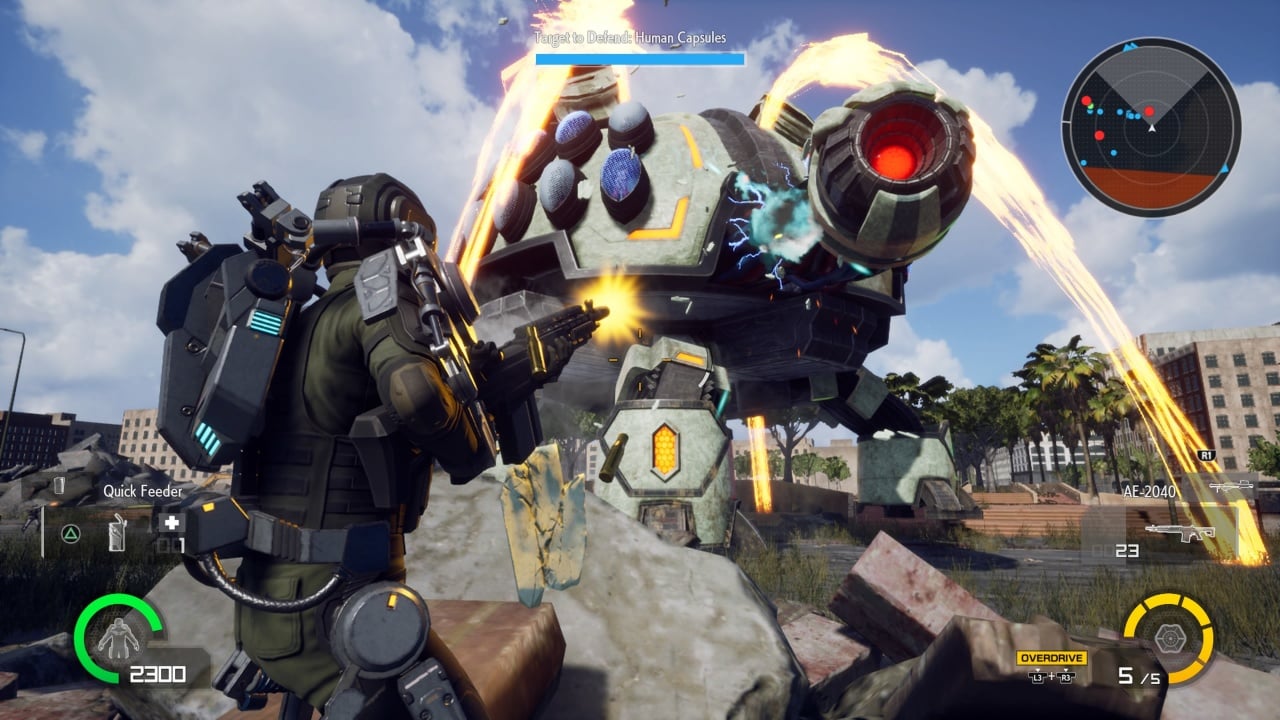 Screenshot #1 - Earth Defense Force Iron Rain