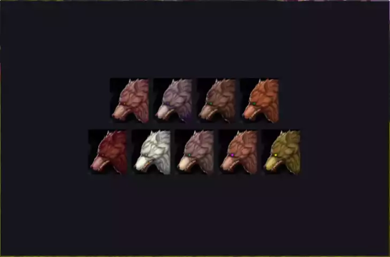 Screenshot #3 - Stylized Wolf - RPG Forest Animal