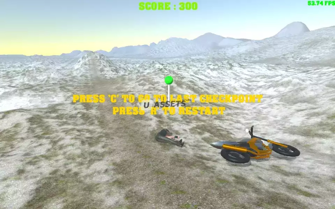 Screenshot #4 - Side-Scroller Motorcycle Kit