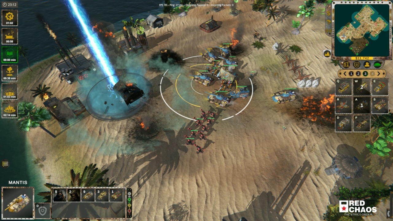 Screenshot #1 - Red Chaos - The Strict Order