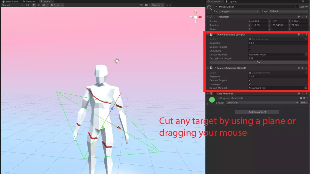 Screenshot #2 - Dynamic Mesh Cutter