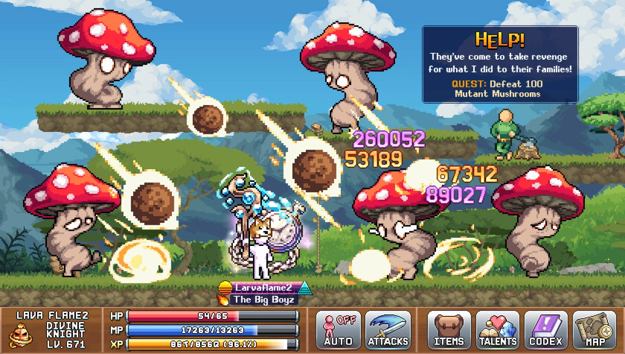 Screenshot #2 - IdleOn - The Idle RPG