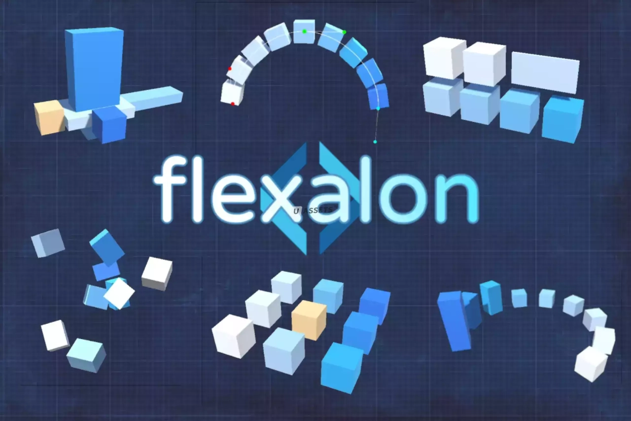 Screenshot #1 - Flexalon 3D Layouts