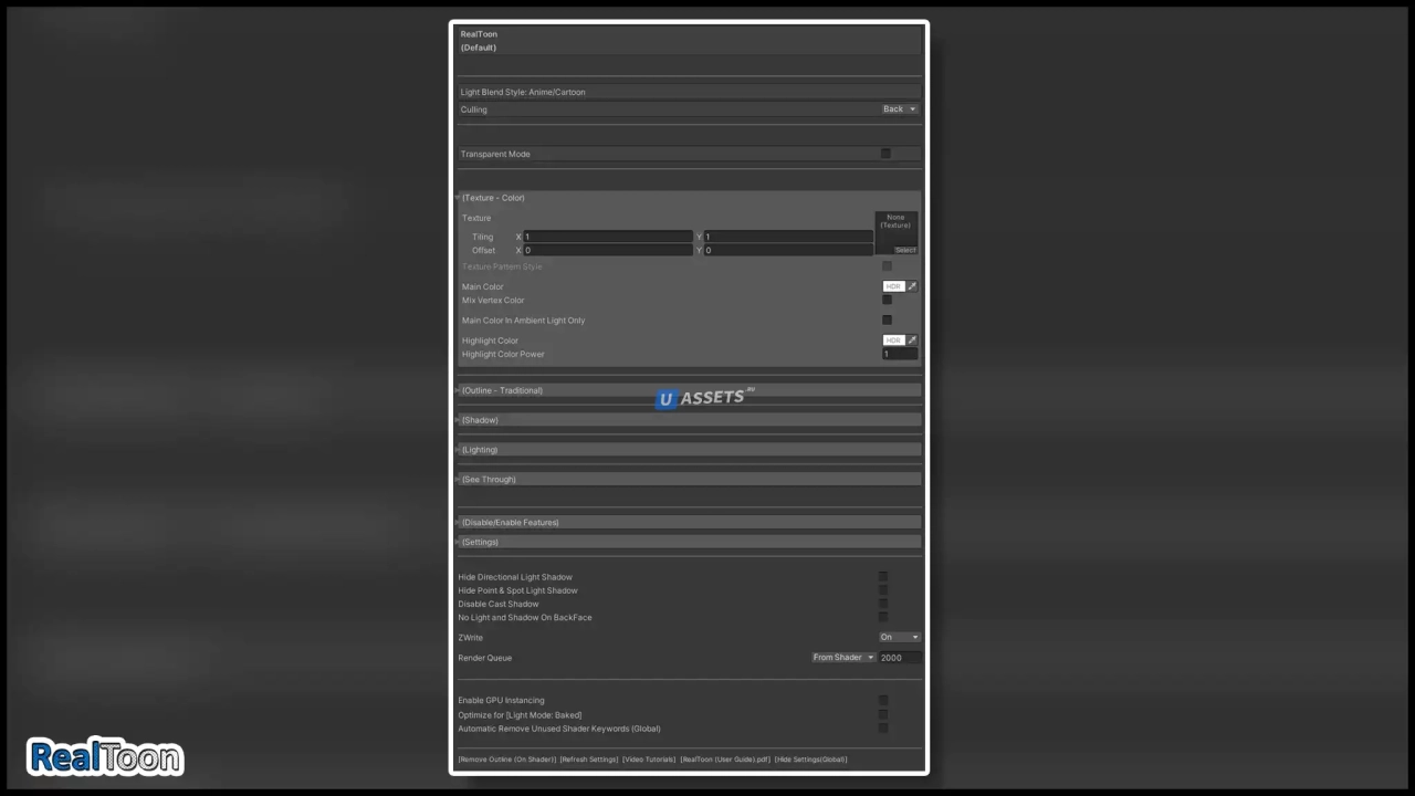 Screenshot #4 - RealToon An AnimeToon Shader