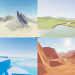 Screenshot #4 - Low Poly Modular Terrain Pack