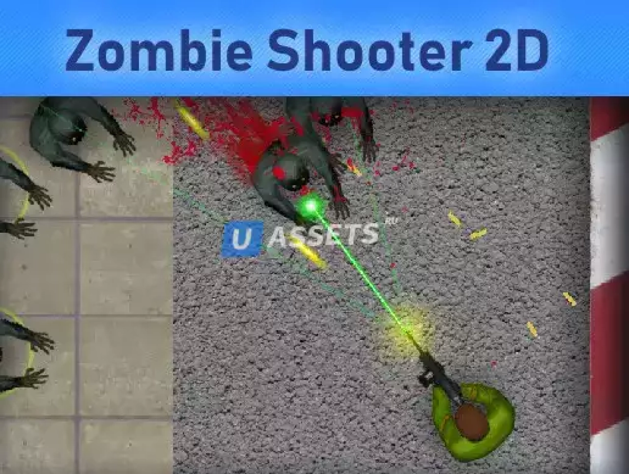 Screenshot #1 - Zombie Shooter 2D