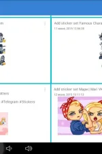 Screenshot #6 - STICKERPACKS FOR TELEGRAM 1.4.11