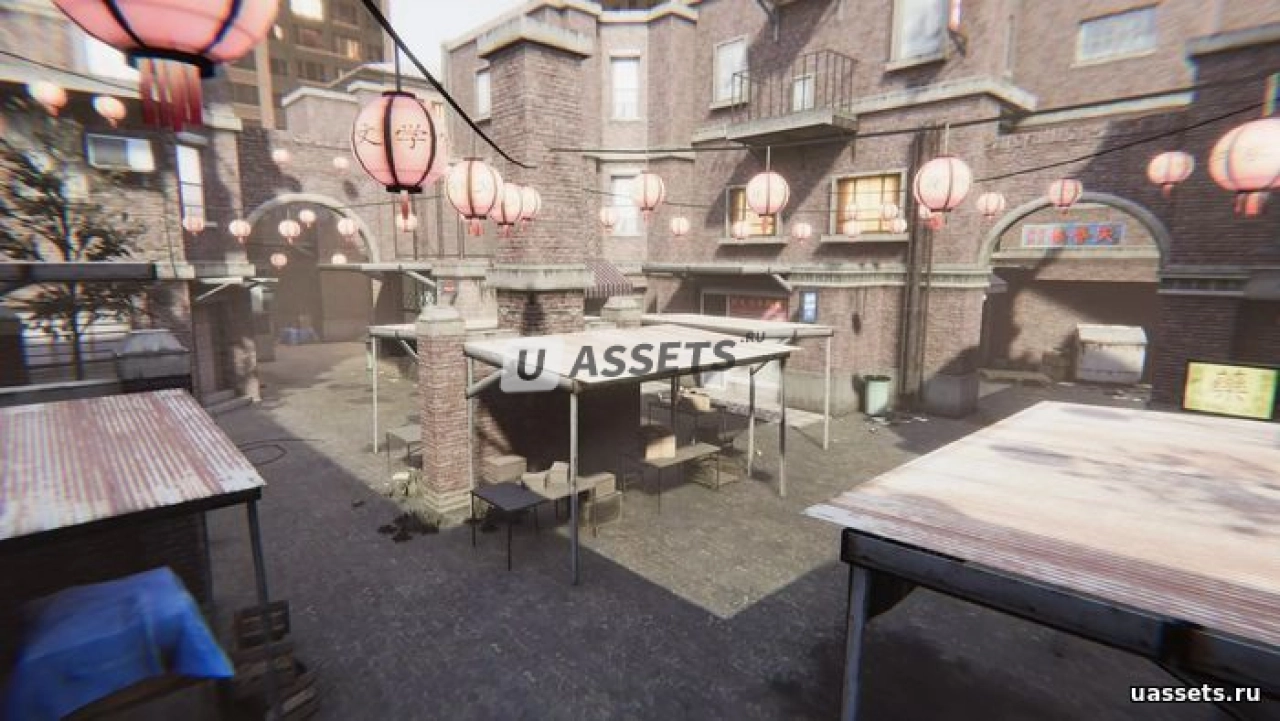 Screenshot #4 - Modular City Alley Pack