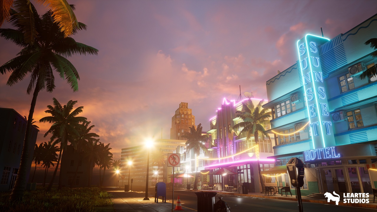 Screenshot #3 - Miami Vice City (Unreal Engine)