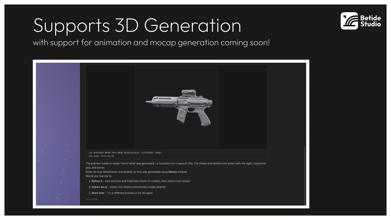 Screenshot #5 - Agent Integration Kit (NeoStack AI) (Unreal Engine)