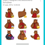 Screenshot #2 - STICKERPACKS FOR TELEGRAM 1.4.11