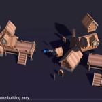 Screenshot #2 - Fantasy Village Pack - Low Poly 3D Art