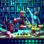Screenshot #2 - POLYGON Nightclubs - Low Poly 3D Art by Synty