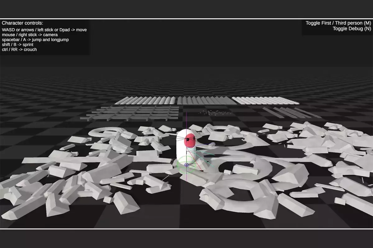 Screenshot #3 - Physics Character Controller