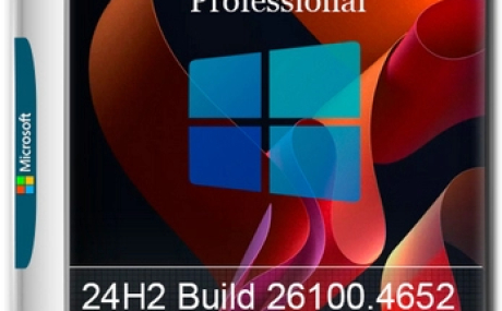 Windows 11 Pro Русская 24H2 Build 26100.4652 Stable