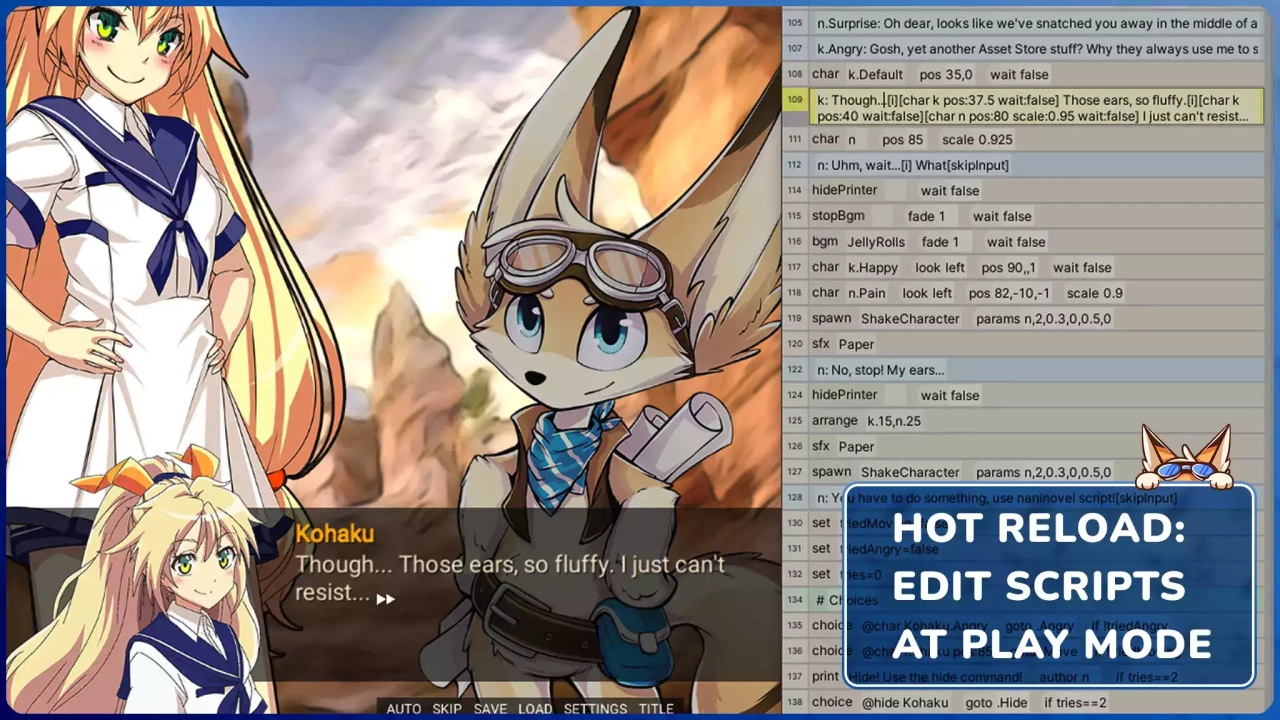 Screenshot #3 - Naninovel - Visual Novel Engine