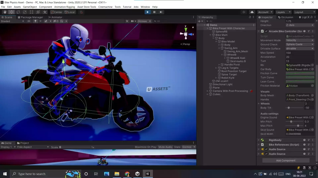 Screenshot #2 - Arcade Bike Physics