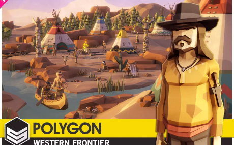 POLYGON Western Frontier - Low Poly 3D Art by Synty