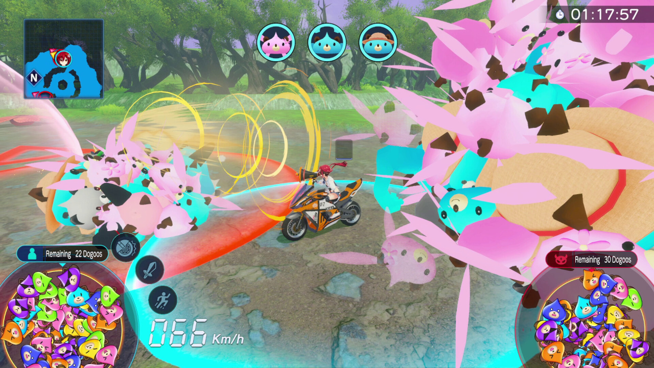 Screenshot #8 - Neptunia Riders VS Dogoos