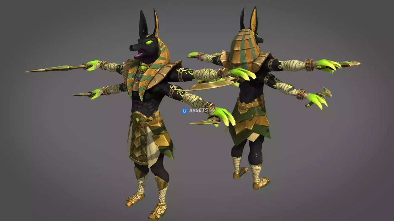 Screenshot #2 - Egypt Pack - Anubis Boss
