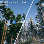 Screenshot #2 - Winter Forest Environment