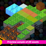 Screenshot #2 - 2D PixelArt - Isometric Blocks
