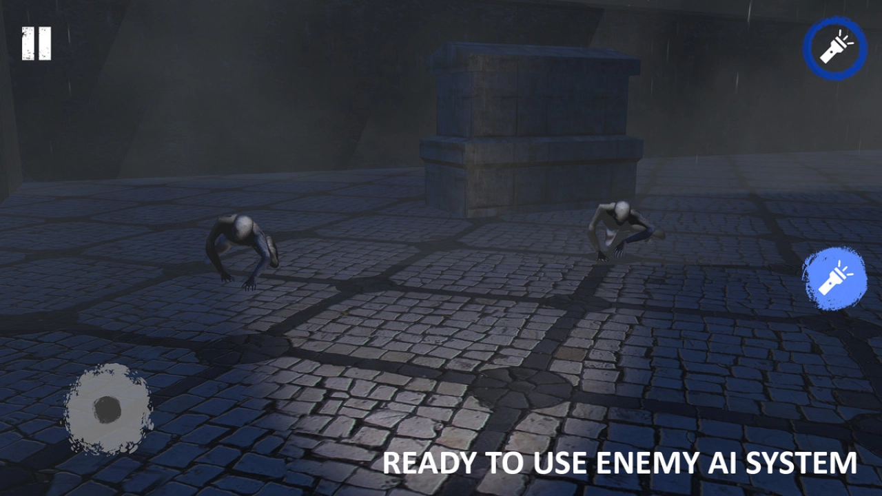 Screenshot #4 - Advanced Horror FPS Kit for Mobile and PC - First Person Shooter Horror Unity