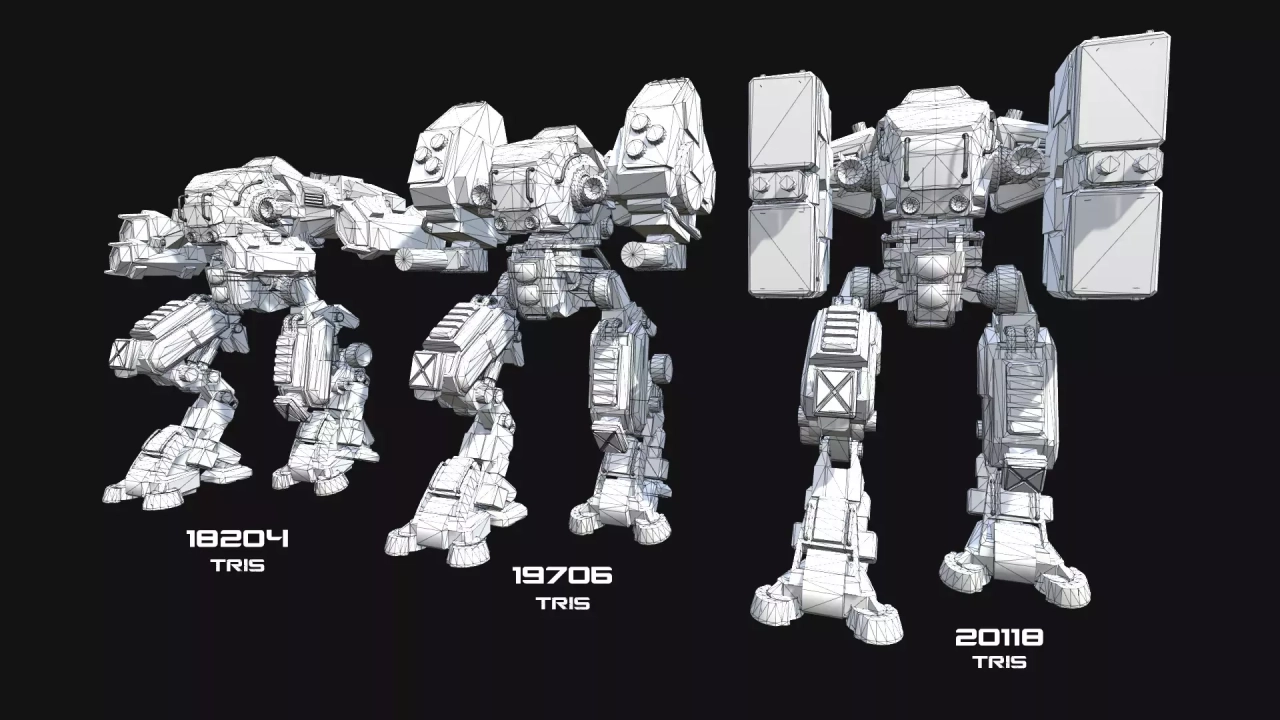 Screenshot #3 - PBR Modular Mechs