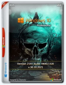 Windows 10 PRO 21H1 x64 Rus by OneSmiLe [19043.1320]