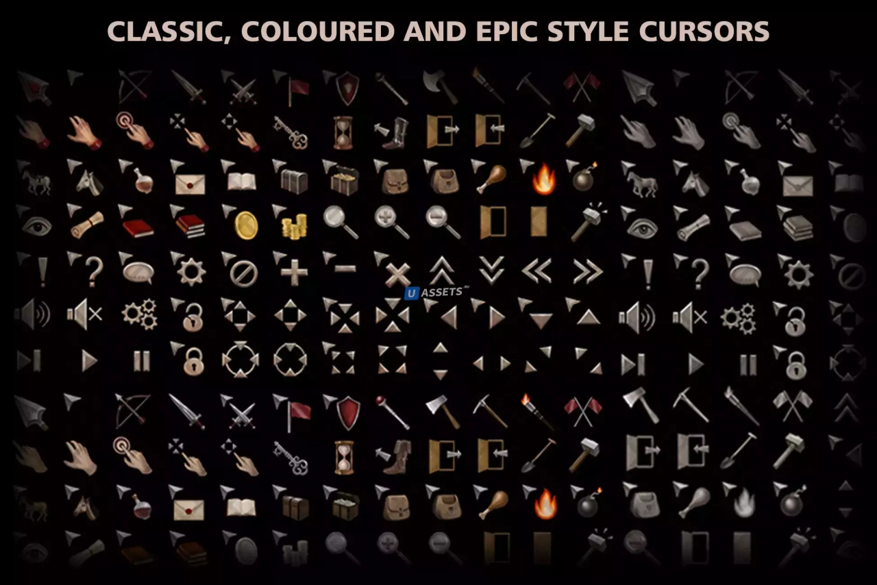 Screenshot #1 - Stylized RPG Cursors