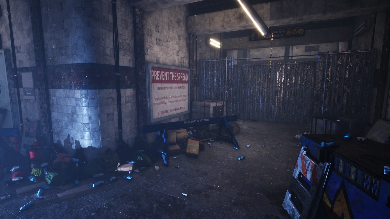 Screenshot #1 - Underground Subway (Unreal Engine 5.7)
