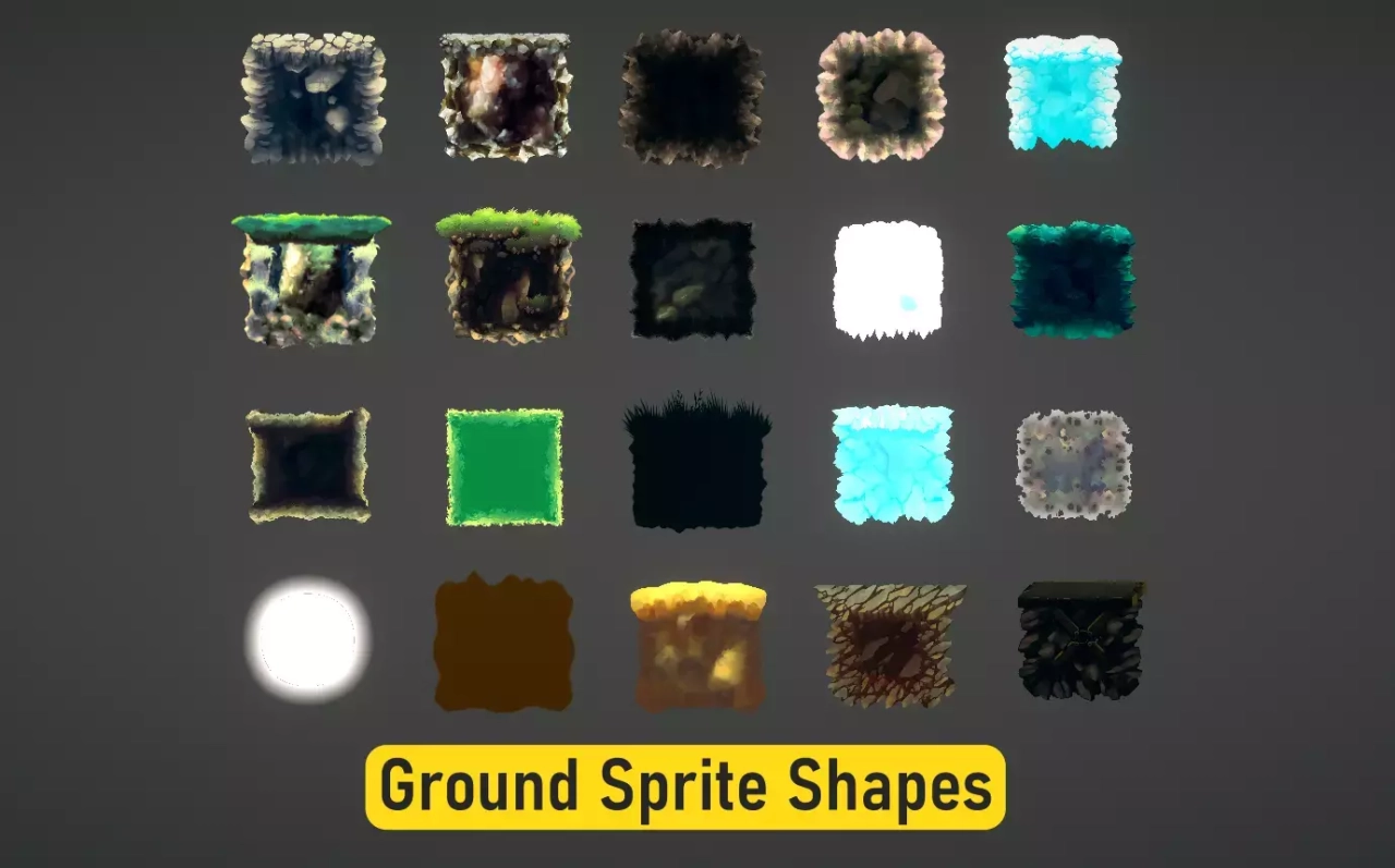 Screenshot #1 - 2D Fantasy sprite bundle