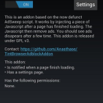 Screenshot #2 - TINT BROWSER ADBLOCK ADDON 1.1