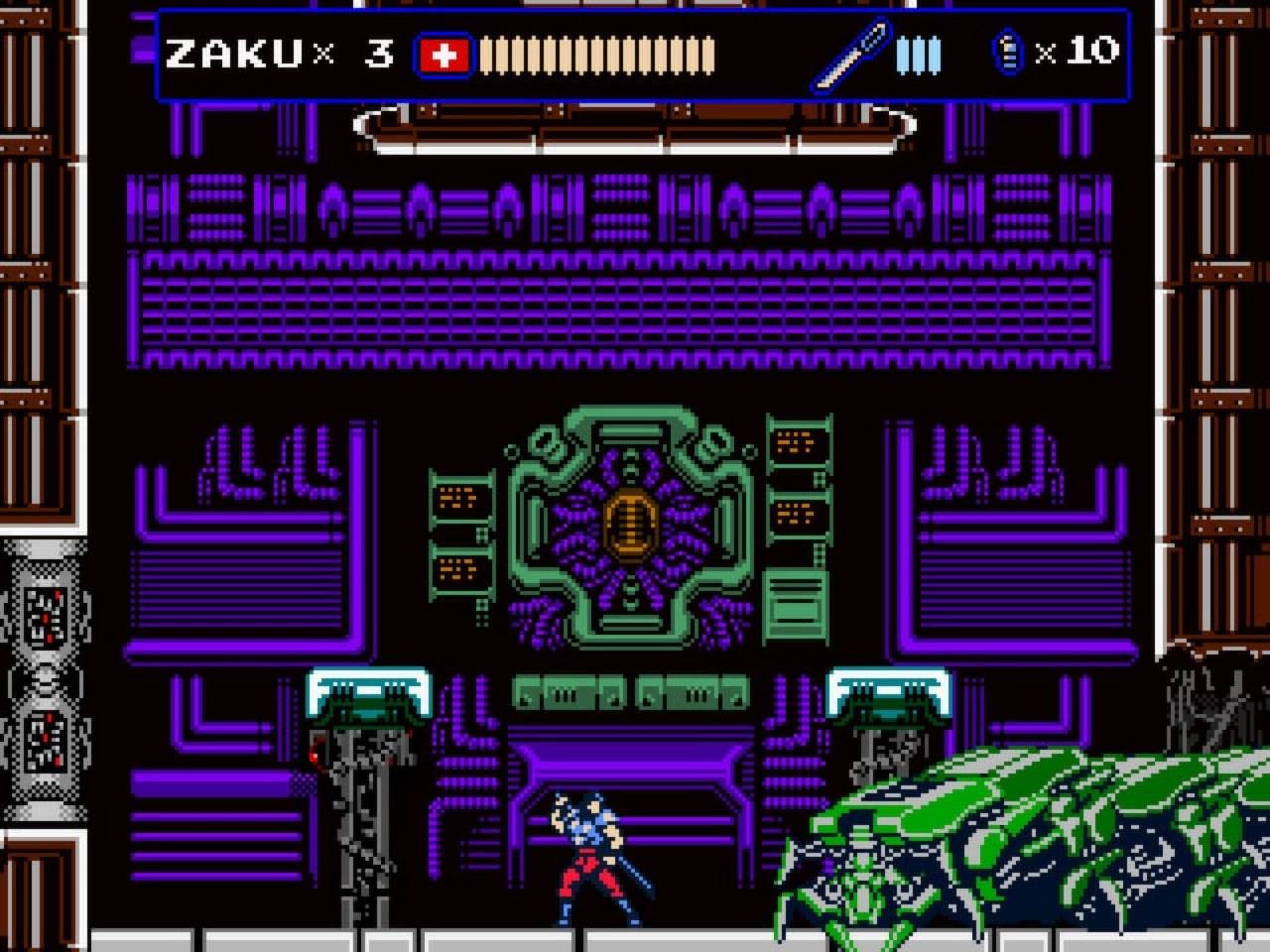 Screenshot #2 - Oniken: Unstoppable Edition
